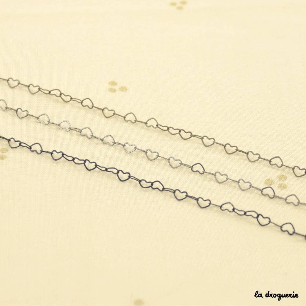 Heart chain - per meter