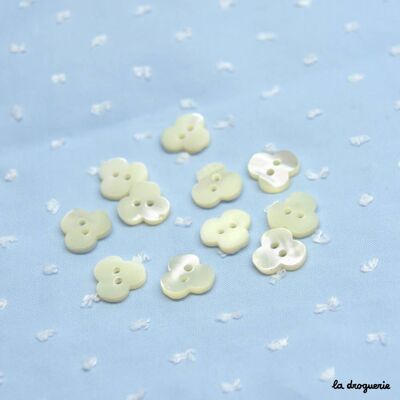 Button "Troca 3 leaf clover" 12 mm