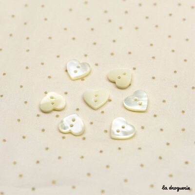 Bouton "Troca coeur" 10 mm