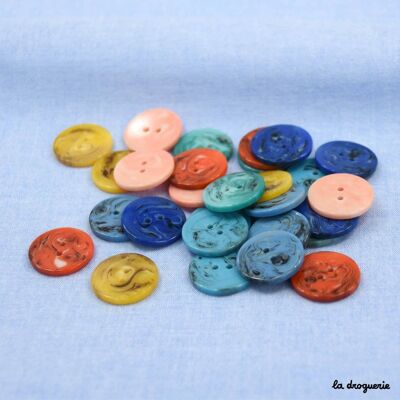 “Agate bis pion style” button 23 mm