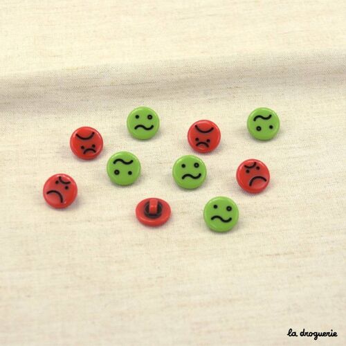 Bouton "Smiley" 15 mm