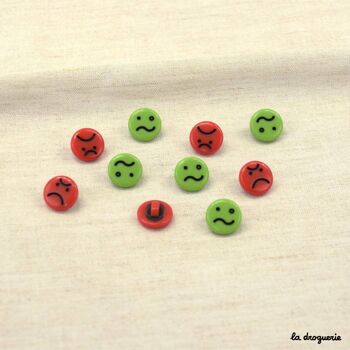 Bouton "Smiley" 15 mm 1