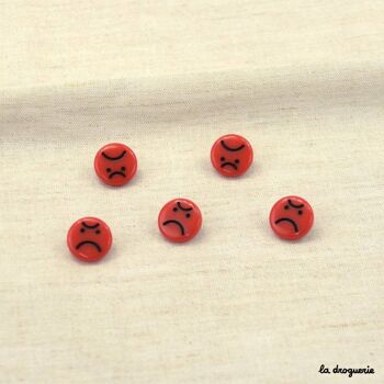 Bouton "Smiley" 15 mm 6