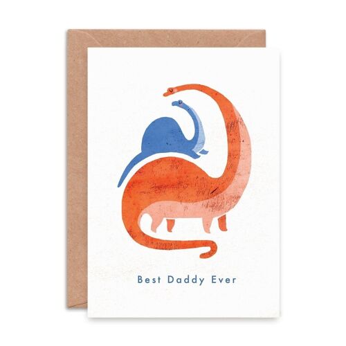 Best Daddy Ever Single Greeting Card