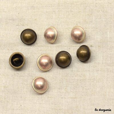 "Fedingote half-ball bead" button 13 mm