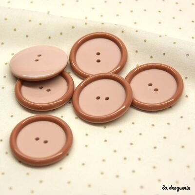 Bottone “perla piccola in polvere” 30 mm
