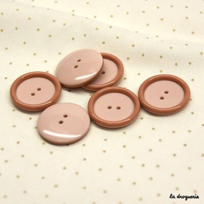 Botón “perla pequeña en polvo” 25 mm