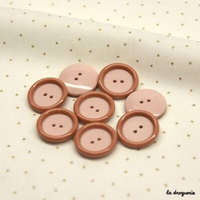 Botón “perla pequeña en polvo” 20 mm