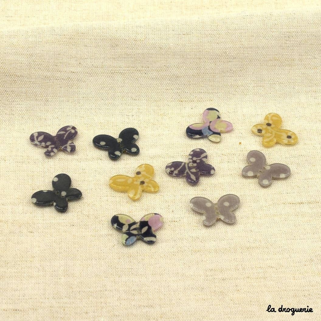 Knopf „Kleine Freude bis Schmetterling“ 20 mm