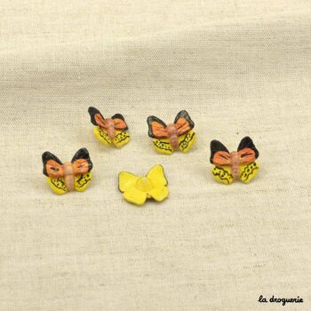 Bouton "Papillon vole" 18 mm 1