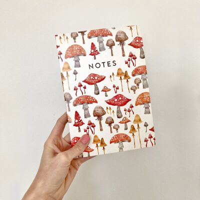 Cuaderno A5 Toadstool