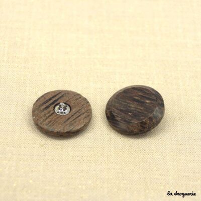 “Beveled pawn palm” button 30 mm