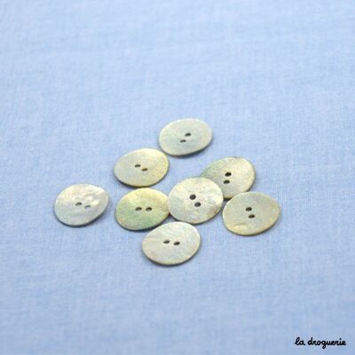 Button "Little akoya mermaid" 18 mm