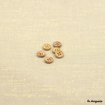 Bouton "Olivier ptit bourrelet 4 trous" 10 mm