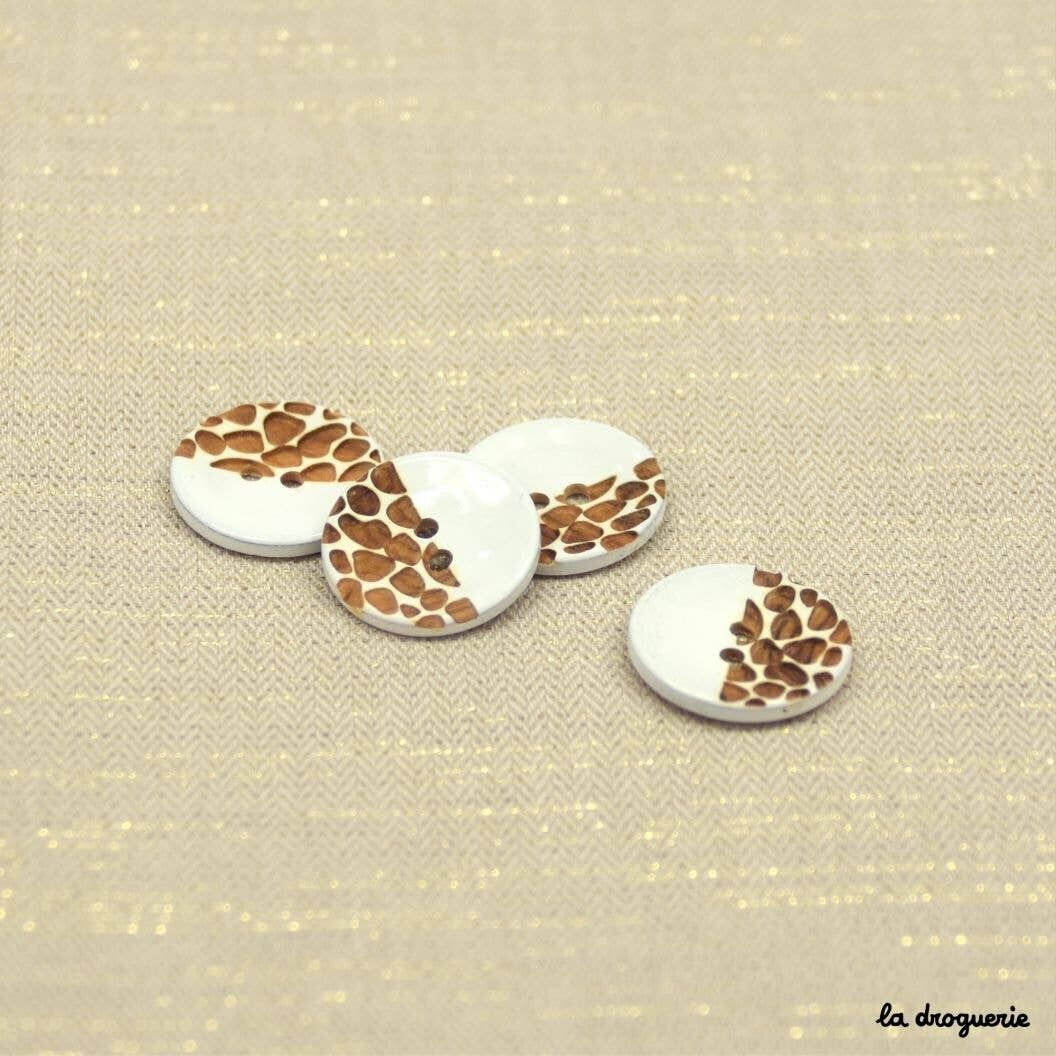 Bottone "Pegno del lago salato Olivier" 20 mm