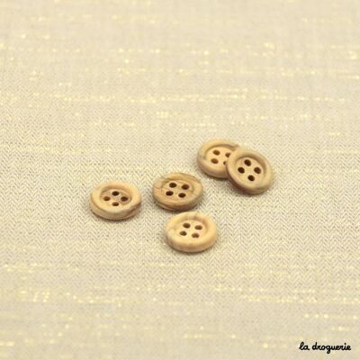 “Olivier large bead 4 holes” button 13 mm
