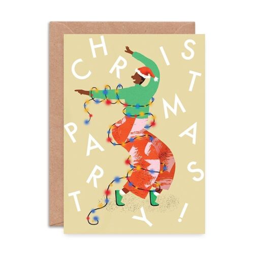 Christmas Voguing Single Christmas Card