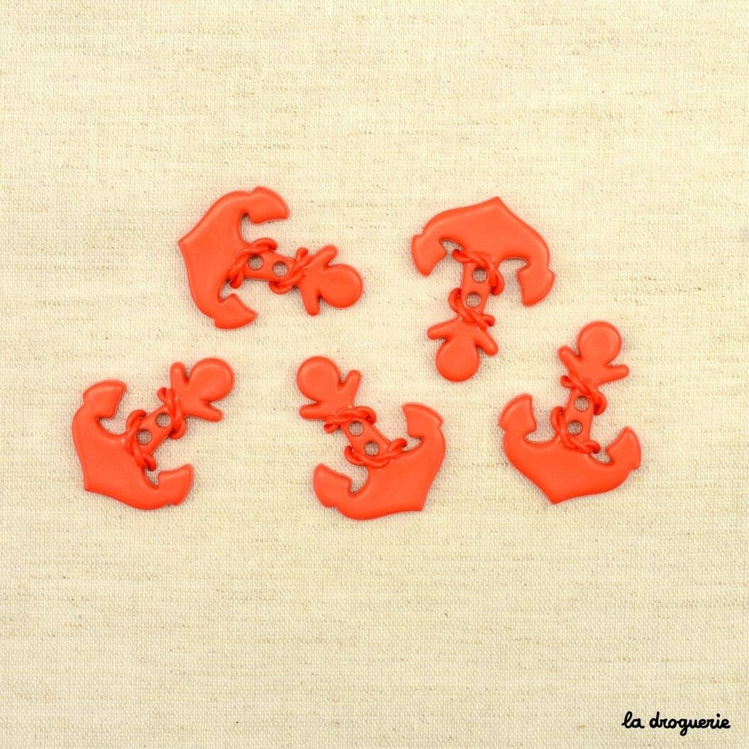 Bottone "Le ancore della marina" 33 mm