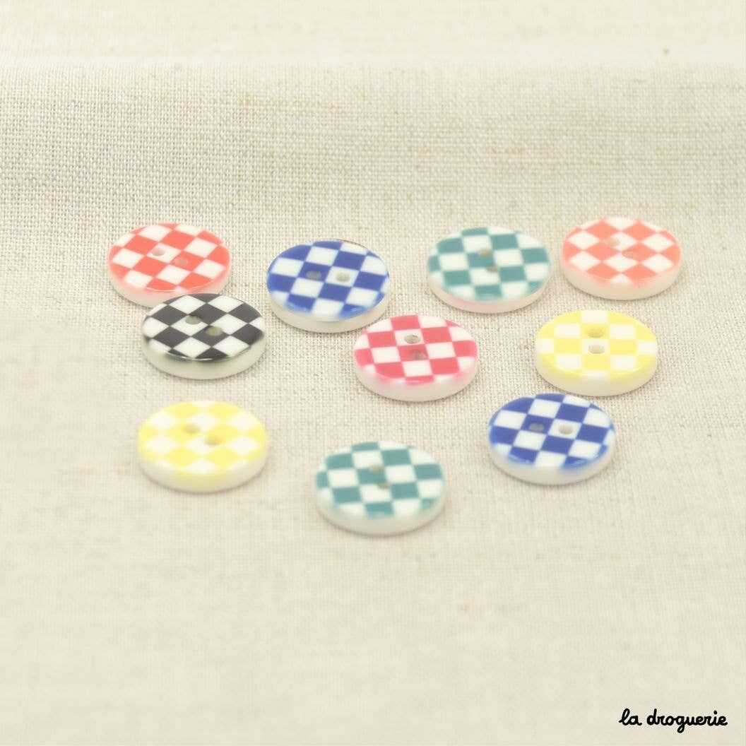 Bottone “Gioco di dama artistica” 20 mm