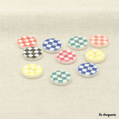 “Arty checkers game” button 20 mm