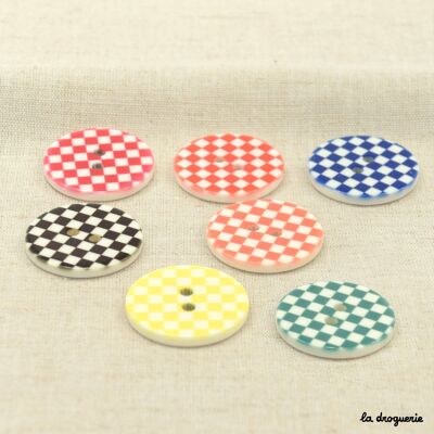 “Arty checkers game” button 28 mm