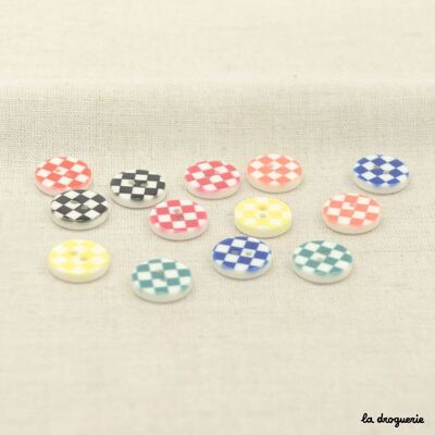“Arty checkers game” button 15 mm