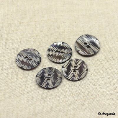 “Inca engraving” button 18 mm