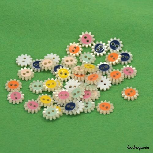 Bouton "Happy daisy" 12 mm