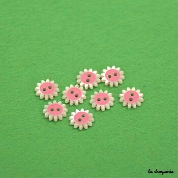 Bouton "Happy daisy" 12 mm 9