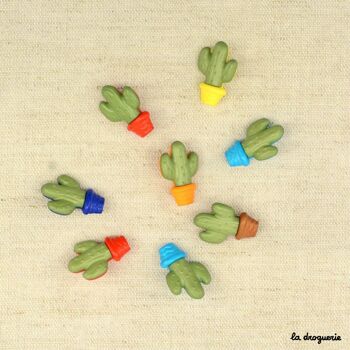Bouton "Grand Canyon cactus" 18 mm 2