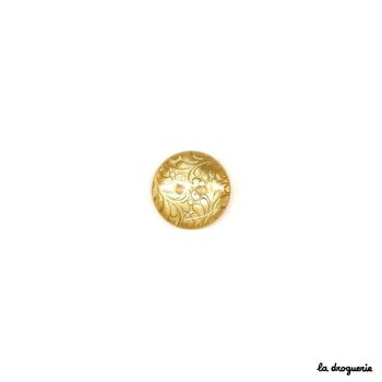 Bouton "Golden Globes" doré 18 mm 2