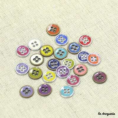 “Colorful Halo” button 13 mm
