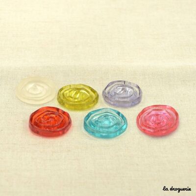“Spiral fruity jelly” button 29 mm