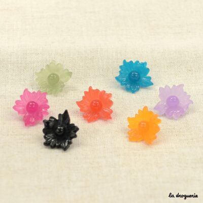 Botón “Fruité bis fleur” 17 mm