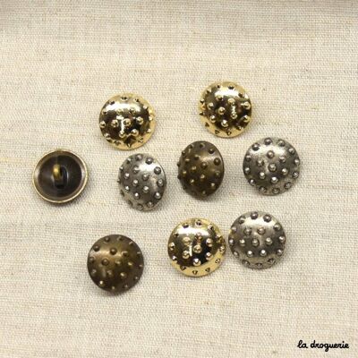 “Studded spur” button 15 mm