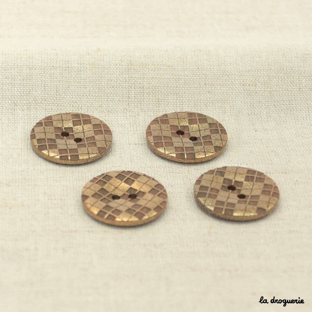 Bottone "Dandy scozzese" 22 mm