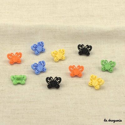 Button "Flight openwork butterflies" 15 mm