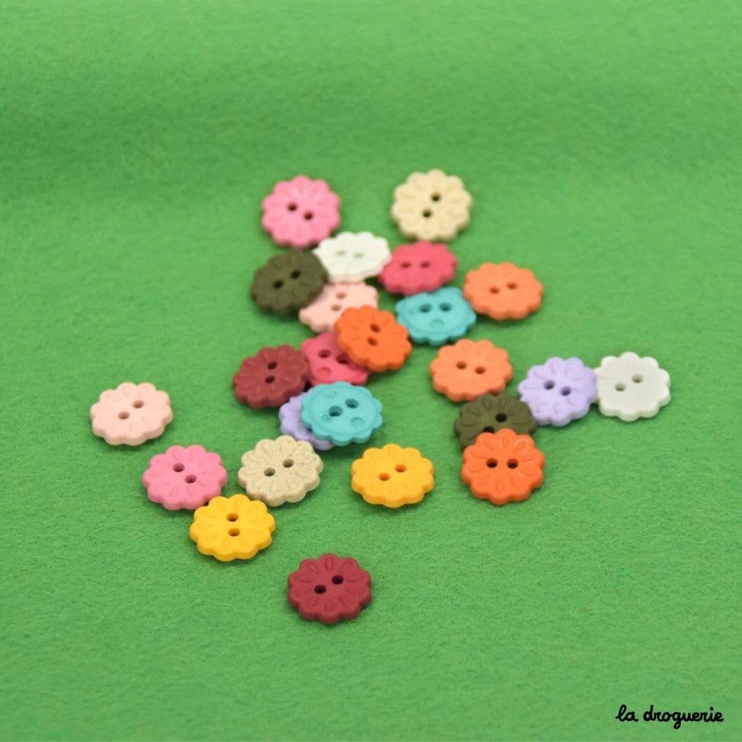 Bottone “Eco-Fleurette” 12 mm