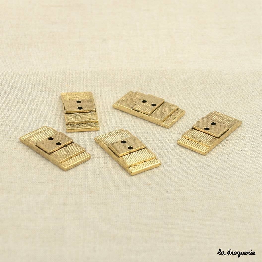 Bottone "Corina, Corina: nodo" 34 x 16 mm