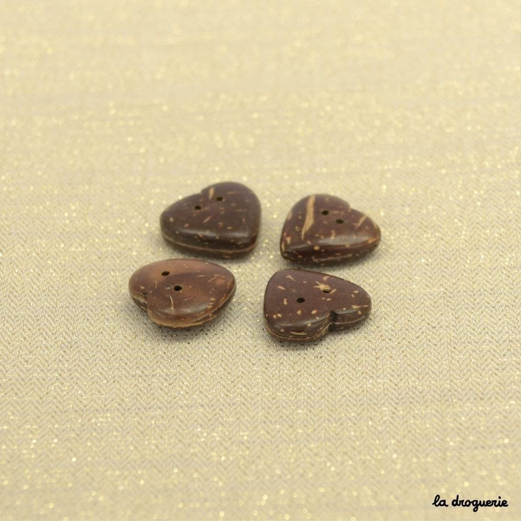 Bottone “cuore cocco” 18 mm
