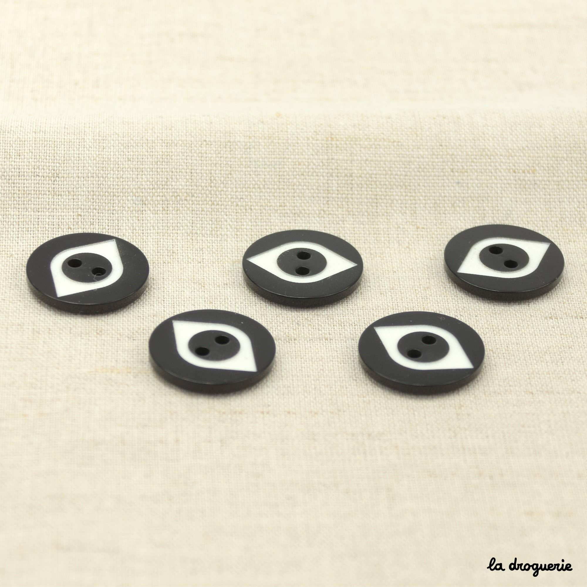 Bouton "Clin d'oeil pion" 20 mm