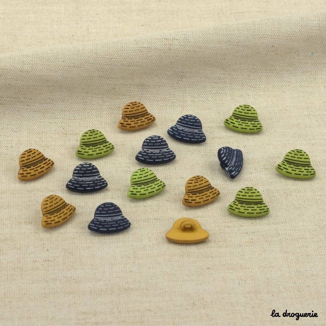 Knopf „Bezaubernder Glockenhut“ 15 mm