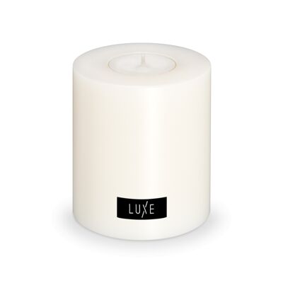 LUXE Trend Dauerkerze / Teelichthalter (80x90 mm)