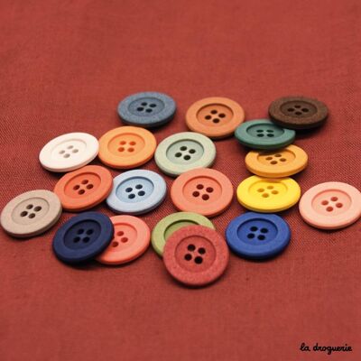 Button "Cotton field 4 holes" 20 mm