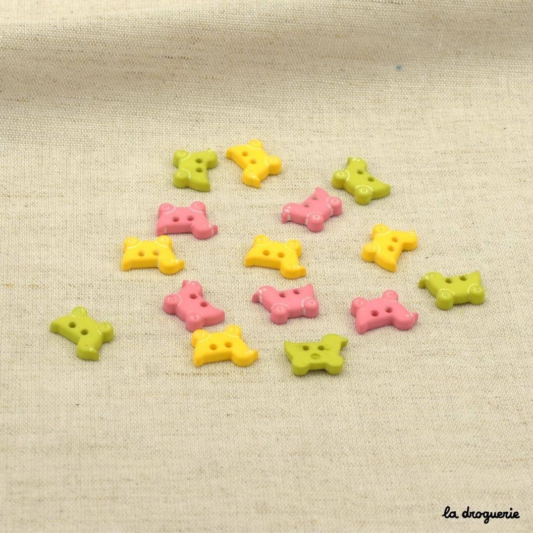 Knopf „Ente auf Rädern“ 15 mm