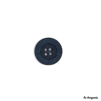 Bouton "Champ de coton 4 trous" 20mm 11