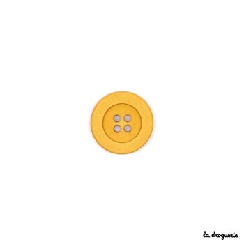 Bouton "Champ de coton 4 trous" 20mm 14