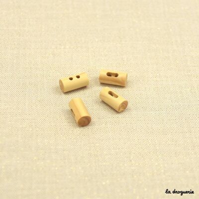 Bottone “tronco di bosso” 15 mm