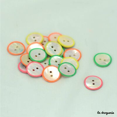 Button "Akoya Saturday night fever" 18 mm - Button 18 mm