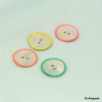 Bouton "Akoya Saturday night fever" 22 mm - Bouton 22 mm